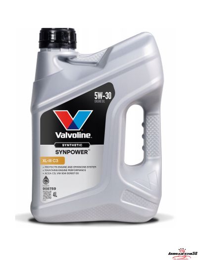 Valvoline SynPower XL-||| C3 5W30 4л
