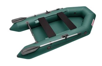 Моторно-гребная лодка с жестким транцем Standart-SL 2400 (цвет зеленый)