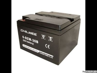 Аккумуляторная батарея Chilwee 6-DZM-30B (12В-34А\ч С5) 175х166х126 д.ш.в.