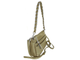 (АРТИКУЛ: 9106/1/22) СУМКА ЖЕНСКАЯ МАЛЕНЬКАЯ, КОЖАНАЯ, С ТРЕМЯ НАРУЖНЫМИ КАРМАНАМИ, ОЛИВКОВАЯ, ДВА РЕМНЯ ЧЕРЕЗ ПЛЕЧО