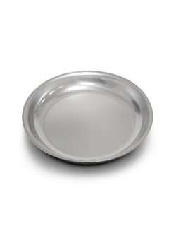 Тарелка мелкая 0,25 л нерж [1с43]