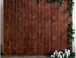 Декоративная деревянная фотозона большая