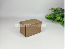 Коробка с откидной крышкой 85*60*55 мм БУРЫЙ