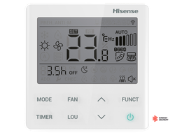 Внутренний блок настенного типа Hisense серии ZOOM MULTI EU DC Inverter AMS-24UW4RBTKB02 (комплект)