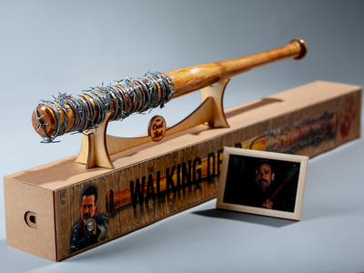 Бейсбольная бита Нигана Люсиль из т/с Ходячие Мертвецы