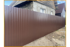 Забор из профлиста - Ангарск
