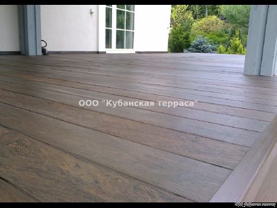 Террасная доска Bruggan Multicolor полнотелая Wenge