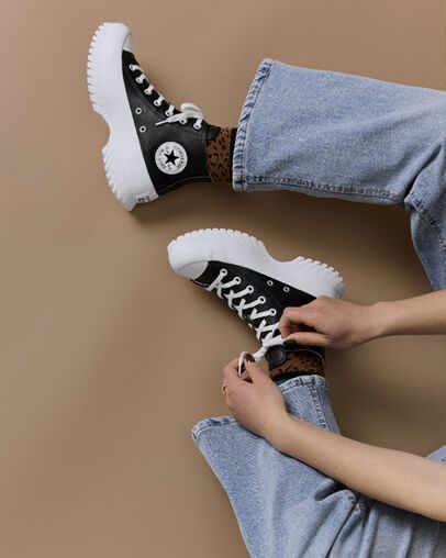 С чем носить кеды Converse Chuck Taylor All Star Lugged 2.0 Platform кожаные черные