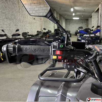Квадроцикл Bizon 450 Инжектор с ПТС серый