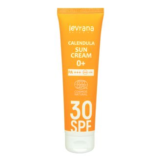 Крем для лица и тела солнцезащитный "Календула" SPF30 , 100мл (Levrana)