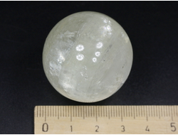 Шар Кальцит, Бразилия (34,5 мм, 60 г) №25879