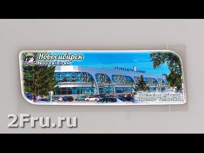 Гибкий магнит 14х5 см. - Новосибирский аэропорт Толмачёво | интернет-магазин 2fru.ru