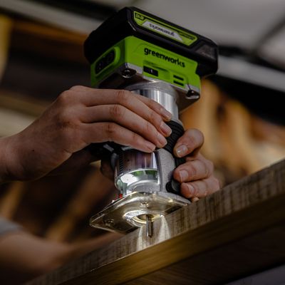 Фрезер аккумуляторный Greenworks G24RO 24V