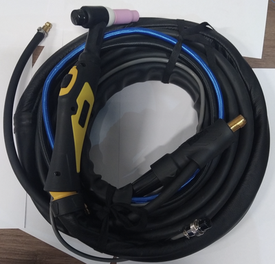 Горелка сварочная HUGONG TIG с жидкостным охлаждением WP-18 (4м.) / TIG Torch WP-18-4M, Water-cooled, without remote control, 041617