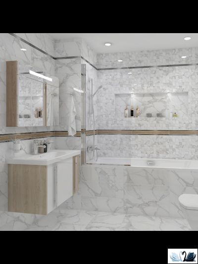 Плитка настенная Laparet Cassiopea мозаика 20 х 60 см