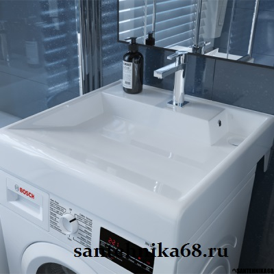 Умывальник Kirovit Престиж - 60*60 шг раковина над стиральной машиной