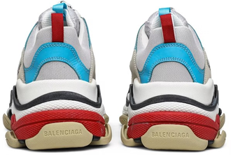 Кроссовки Balenciaga Triple S White Blue Pink