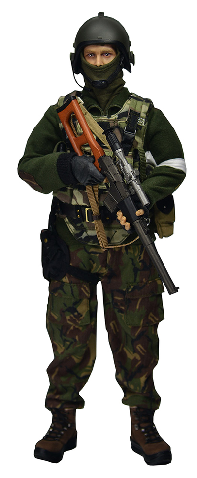 Спецназ ФСБ "Альфа" в Москве - Коллекционная ФИГУРКА 1/6 Moscow Theater Hostage Crisis (UD9007) - UJINDOU