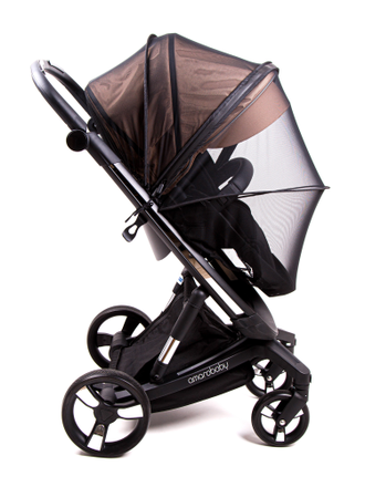 Москитная сетка для коляски универсальная AmaroBaby Summer Time, черный