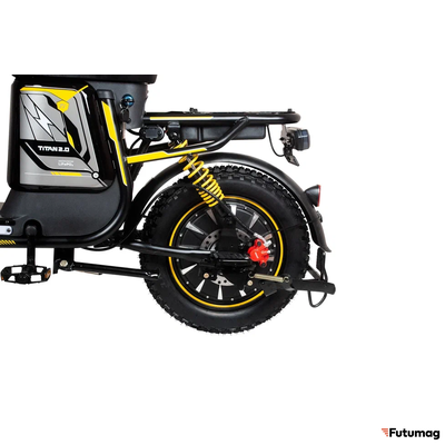 Электровелосипед Minako Titan 2.0 желтый