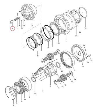 1.414-00009  Муфта соединительная  Doosan