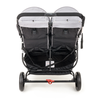 Коляска прогулочная для двойни Valco baby Snap Duo Cool Grey