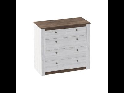 Даллас спальня Комод 5 ящиков Дуб Винтерберг / Таксония  ш*г*в 950 ? 400 ? 900 мм