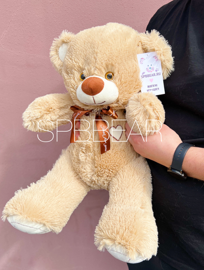 Плюшевый мишка 65 см кремовый Феликс