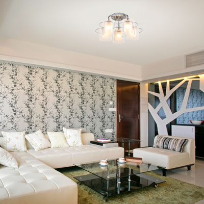 Потолочная люстра с плафонами 30160/5 хром Eurosvet