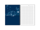 Бизнес-тетрадь 120л, А5, Space Galaxy, 210х152мм, 70г/квм, клетка