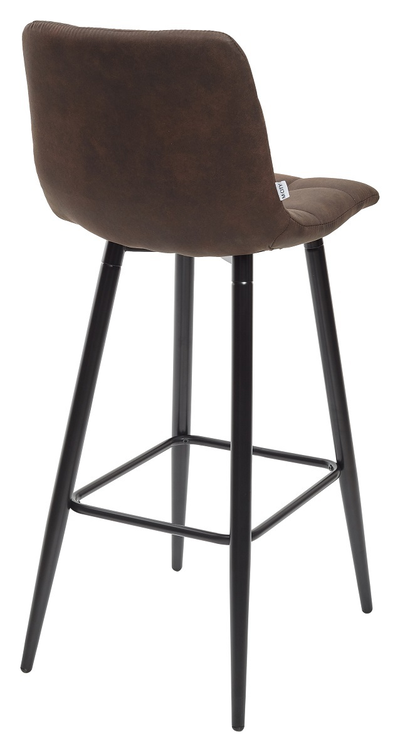 Барный стул SPICE PK-03 коричневый, ткань микрофибра М-City