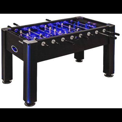 Настольный футбол (кикер) «Azure» (148x78x87 см, черный)