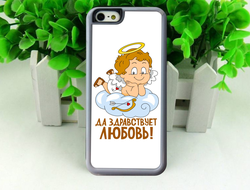 Чехол для влюбленных, на 14 февраля на телефон №10
