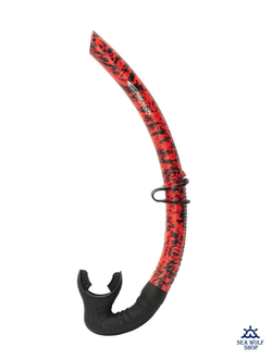 Трубка для дайвинга Epsealon Seaquest Red Fusion