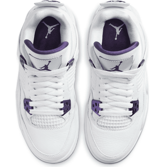 Nike Air Jordan Retro 4 Court Purple Metallic сверху