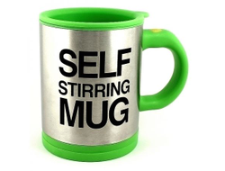 Кружка-мешалка зеленая Self Stirring Mug