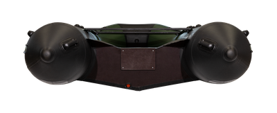 Моторная лодка Ривьера 3600 СК МАКСИМА зеленый черный