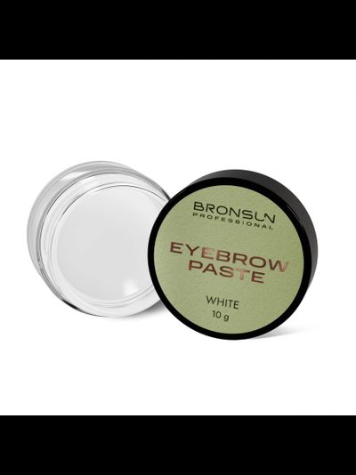 Паста BRONSUN «БЕЛЫЙ» для бровей "White Eyebrow Paste" (10 г)