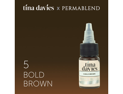 Permablend "Tina Davies 'I Love INK' 5 Bold Brown" 15 мл