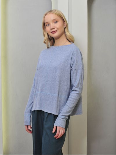 Джемпер 660-0424 голубой