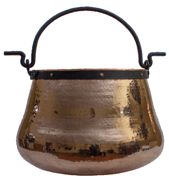 Медный котелок 5л Португалия (CopperCrafts) арт.1576