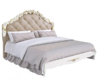 Кровать Romantic Gold с мягким изголовьем