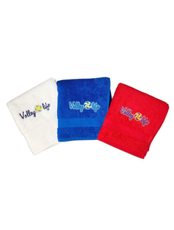 Полотенце маленькое красное