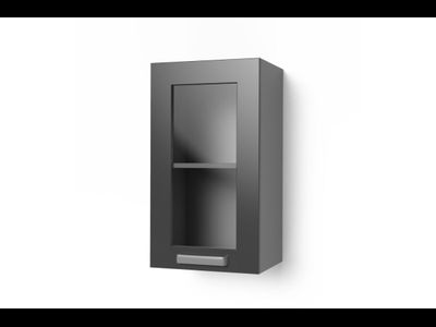 Навесной шкаф 400 Нагано со стеклом 4ВС (ТЭКС)