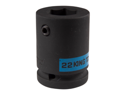 Держатель вставок (бит) ударный 3/4">22 мм, с винтовым фиксатором KING TONY 609622M