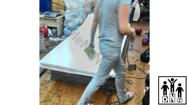 Белые маты. Производство