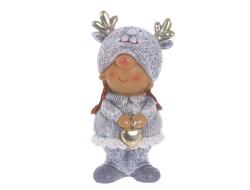 Фигурка декоративная Дети 7 х 5 х11,5 см девочка