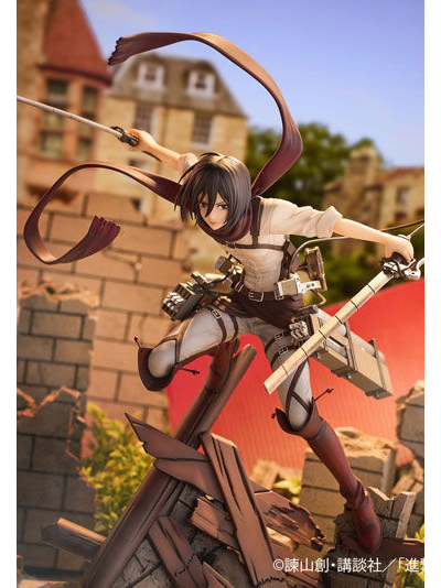 Фигурка 1/7 Микаса Аккерман (Mikasa Ackerman Ensoutoys)