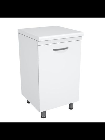 Тумба металлическая с полкой на опорах ТМД-1.0