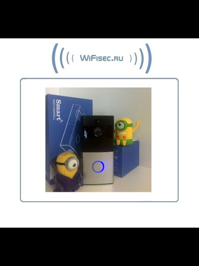 Автономная WiFi вызывная панель для использования в помещении - видеодомофон с DVR и выносным блоком звонка. HD (Tosee)